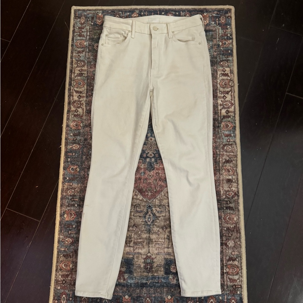 MOTHER Off-White Trousers